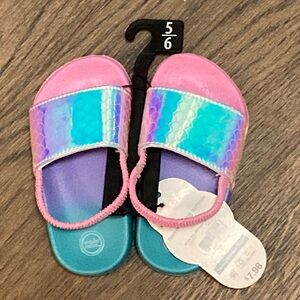 Wonder Nation Little Girls Sandals    Size 5/6